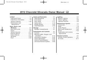 Manual Chevrolet Silverado 1500 (2012)