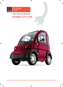 Handleiding Mango Mobility City Car Brommobiel