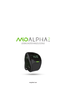 Handleiding Mio Alpha 2 Sporthorloge