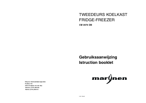 Manual Marijnen CM 2676 DB Fridge-Freezer