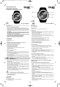 Bedienungsanleitung TFA 60.6000 Armbanduhr