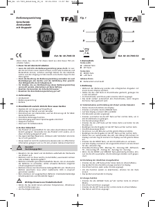 Bedienungsanleitung TFA 60.7003 Armbanduhr