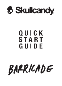 사용 설명서 Skullcandy Barricade 스피커