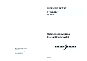 Manual Marijnen CM 2677 F Freezer