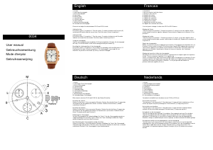 Manual Davis 0034 Desmond Watch