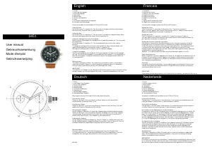 Mode d’emploi Davis 0451 Aviamatic Montre