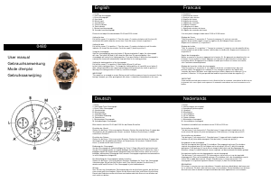 Handleiding Davis 0480 Vindicator Horloge