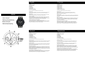 Manual Davis 0880 Roadster XL Watch