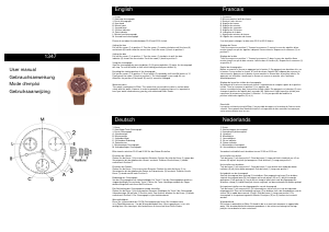 Mode d’emploi Davis 1347 Roadster Montre