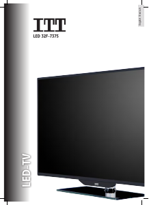 Bedienungsanleitung ITT LED 32F-7375-B LED fernseher