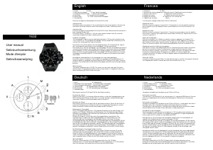 Mode d’emploi Davis 1632 Extreme Montre