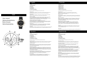 Handleiding Davis 1690 Steward Horloge