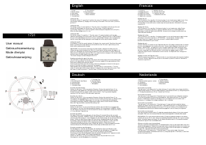 Manual Davis 1731 Spencer Watch