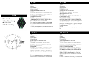 Mode d’emploi Davis 1842 Aviamatic Montre