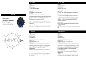 Mode d’emploi Davis 1843 Aviamatic Montre