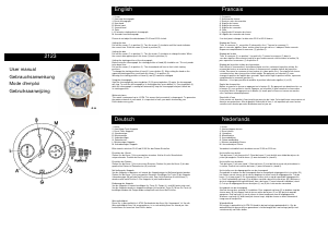 Manual Davis 2123 Thomas Watch