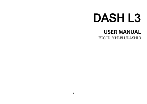 Handleiding BLU Dash L3 8GB Mobiele telefoon