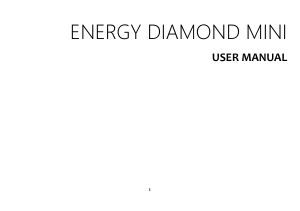 Handleiding BLU Energy Diamond Mini Mobiele telefoon