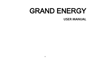 Handleiding BLU Grand Energy Mobiele telefoon
