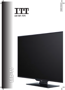 Handleiding ITT LED 50F-7375-B LED televisie