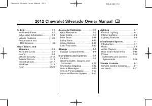 Manual Chevrolet Silverado 3500HD (2012)