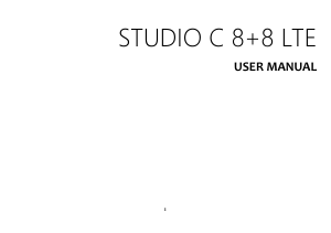 Handleiding BLU Studio C 8+8 LTE Mobiele telefoon