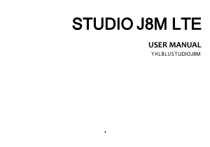 Manual BLU Studio J8M LTE Mobile Phone