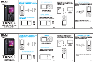 Manual BLU Tank 4 Mobile Phone