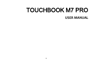 Manual BLU Touchbook M7 PRO Mobile Phone