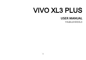 Manual BLU Vivo XL3 Plus Mobile Phone