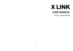 Manual BLU X Link Mobile Phone