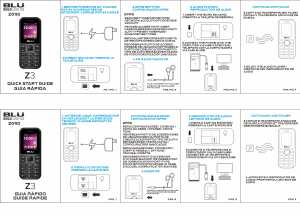 Manual BLU Z3 Mobile Phone