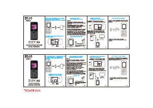 Handleiding BLU Zoey 3G Mobiele telefoon