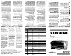 Manual de uso Black and Decker CTO8100 Horno