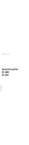 Bedienungsanleitung Gaggenau DI461111 Geschirrspüler
