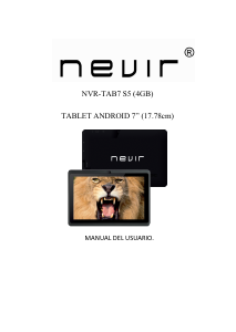 Handleiding Nevir NVR-TAB7 S5 Tablet