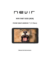 Manual Nevir NVR-TAB7 S53G Tablet