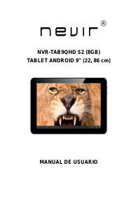 Manual Nevir NVR-TAB9 QHD S2 Tablet