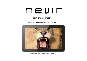 Handleiding Nevir NVR-TAB9 S5 Tablet