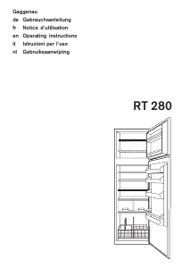 Bedienungsanleitung Gaggenau IK513032 Kühl-gefrierkombination