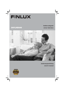 Manual Finlux 26FLHD846 LCD Television