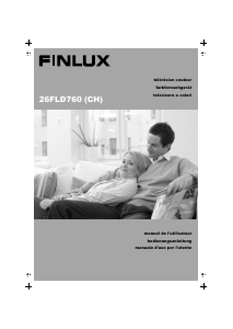 Bedienungsanleitung Finlux 26FLD760 LCD fernseher