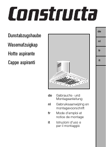 Mode d’emploi Constructa CD66150 Hotte aspirante