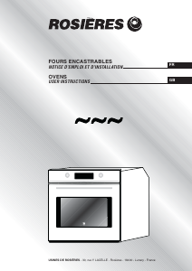 Manual Rosières RF 6263 IN Oven