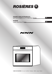 Manual Rosières RF 6263 RB Oven