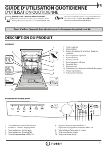 Mode d’emploi Indesit DDFG 26B17 EU Lave-vaisselle