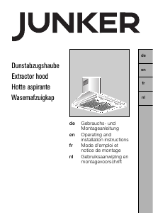 Bedienungsanleitung Junker JD69WS50 Dunstabzugshaube