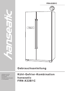 Bedienungsanleitung Hanseatic FRN-X22B1C Kühlschrank