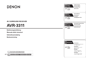 Bedienungsanleitung Denon AVR-3311 Receiver