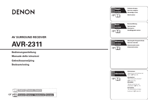 Bedienungsanleitung Denon AVR-2311 Receiver